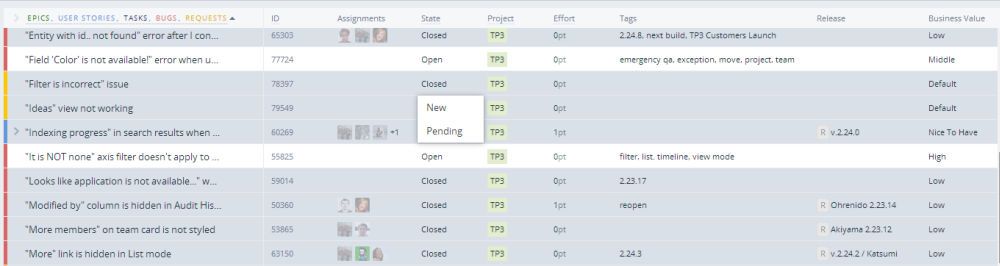 list view inline edit 1