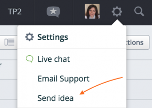 Link to User Voice