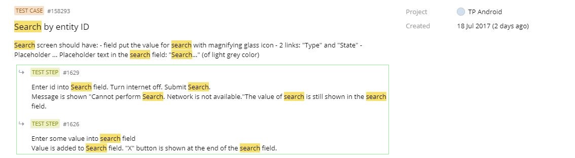 search-test-steps